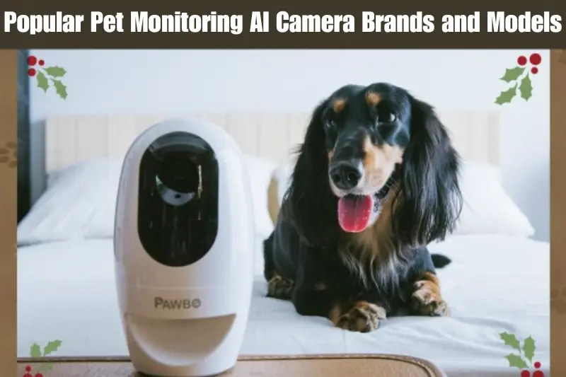 popular pet monitoring ai camera brands and models