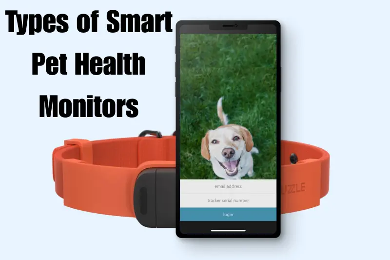types of smart pet health monitors