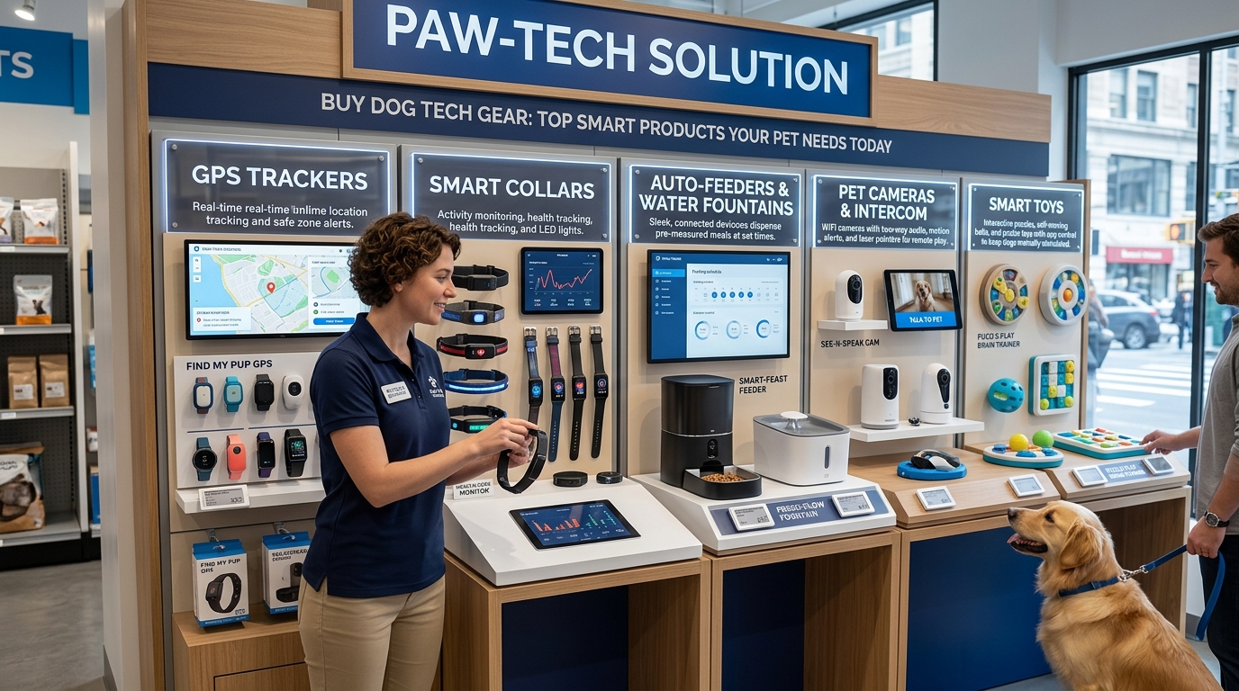 Buy Dog Tech Gear: Top Smart Products Your Pet Needs Today