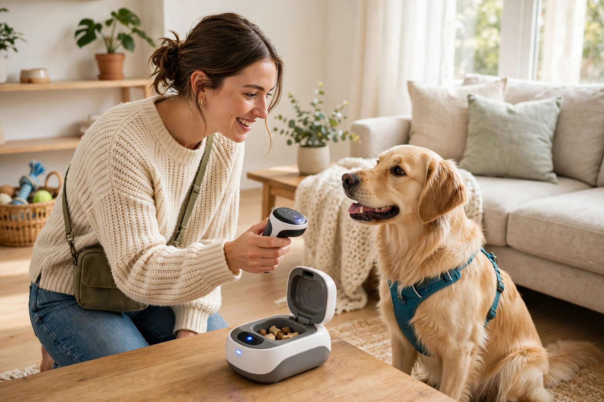 AI dog training